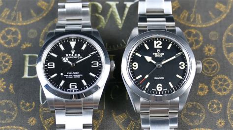 rolex explorer vs tudor